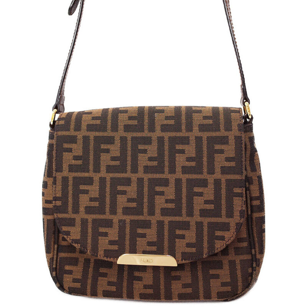 FENDI Zucca Shoulder Bag